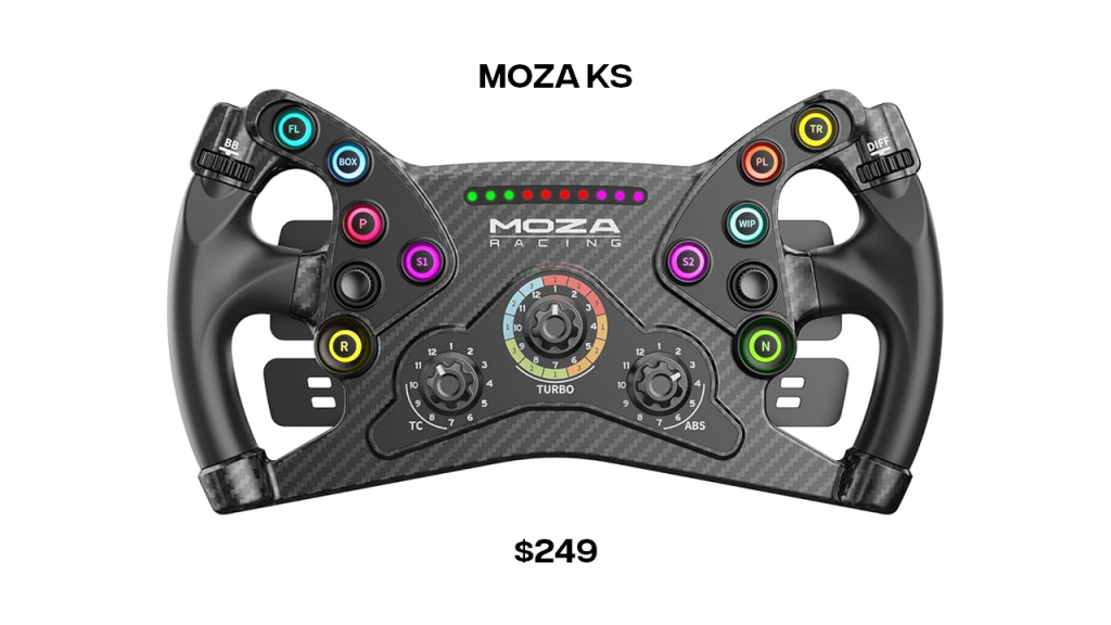 Moza KS steering wheel