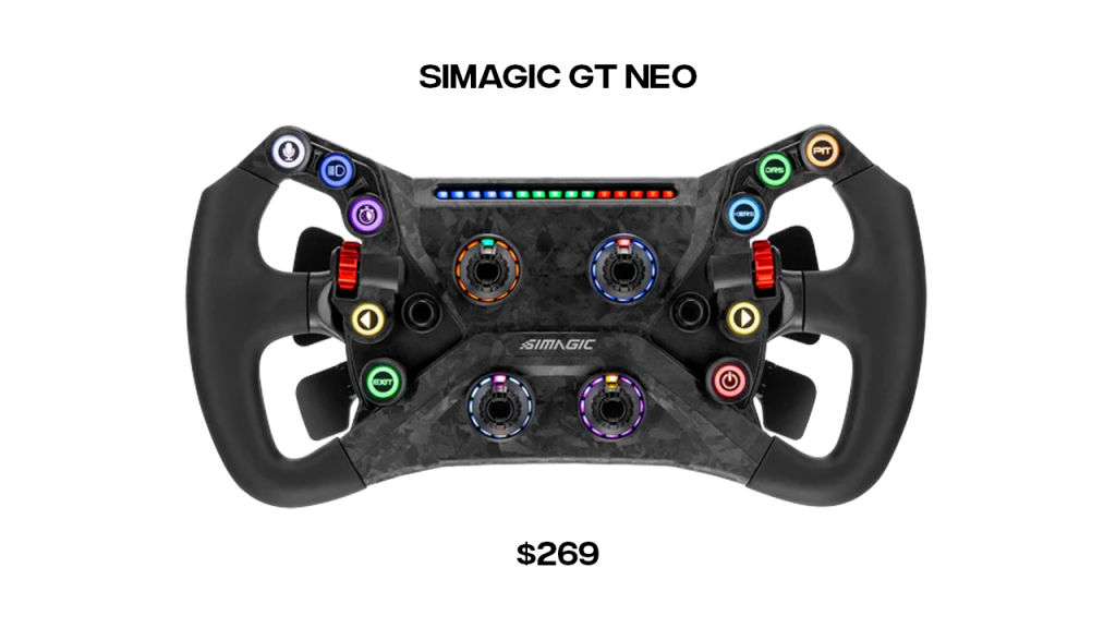 simagic gt neo steering wheel for sim racing