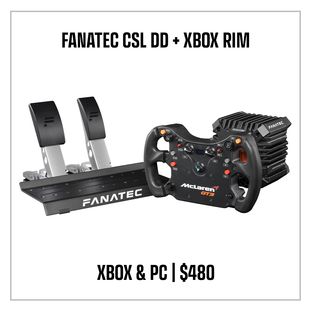 Fanatec Direct Drive Wheelbase for sim racing