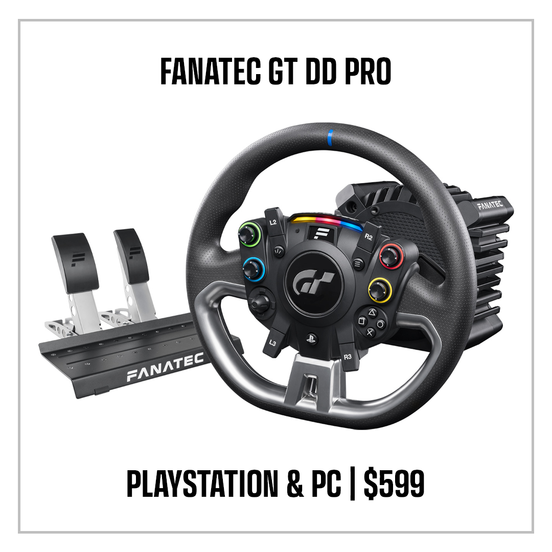 Fanatec Direct Drive Wheelbase for sim racing