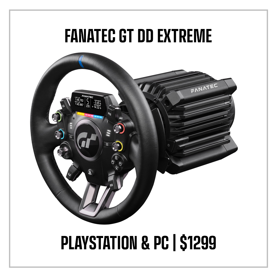 Fanatec Direct Drive Wheelbase for sim racing