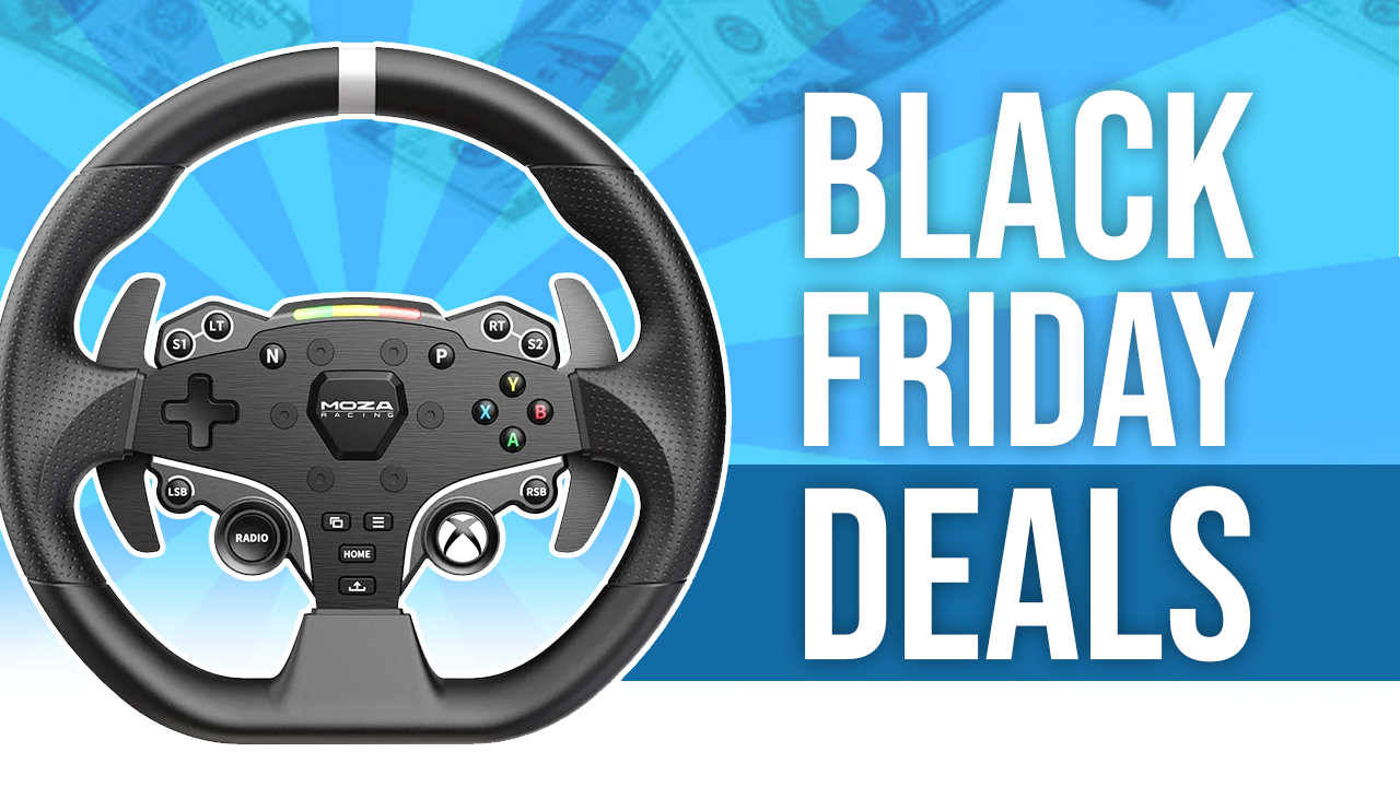 Discover every 2025 Sim Racing Black Friday deal in one place — from MOZA, Fanatec, Simucube, and Asetek to Trak Racer, SimLab, and more. Find start dates, discount codes, and affiliate links updated daily on OCSimRacing.com to save big on wheels, pedals, rigs, and accessories this Black Friday.