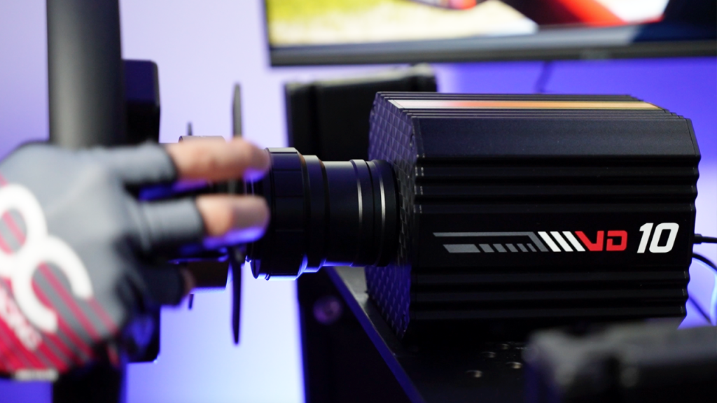 The PXN VD10 direct drive wheelbase offers higher torque output and long-term potential for advanced sim racing rigs.