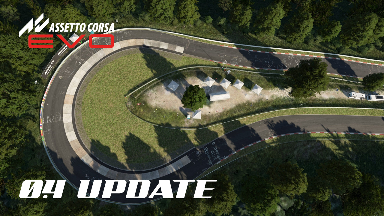 Assetto Corsa EVO 0.4 adds the Nürburgring Nordschleife, 10 new cars including the 2025 Ferrari F1, ranked multiplayer, and major physics updates. Full breakdown here.