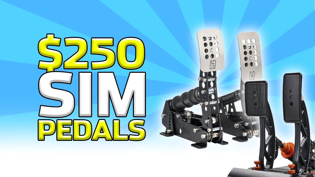 best cheap sim racing loadcell pedals in 2026