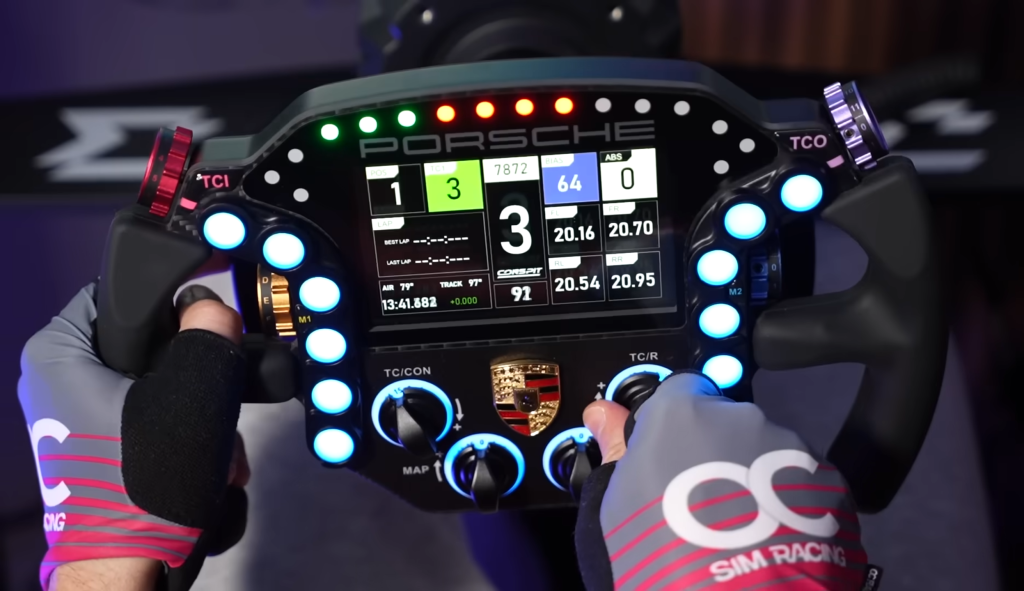 GRID Simlab Porsche 911 RSR Wheel Review