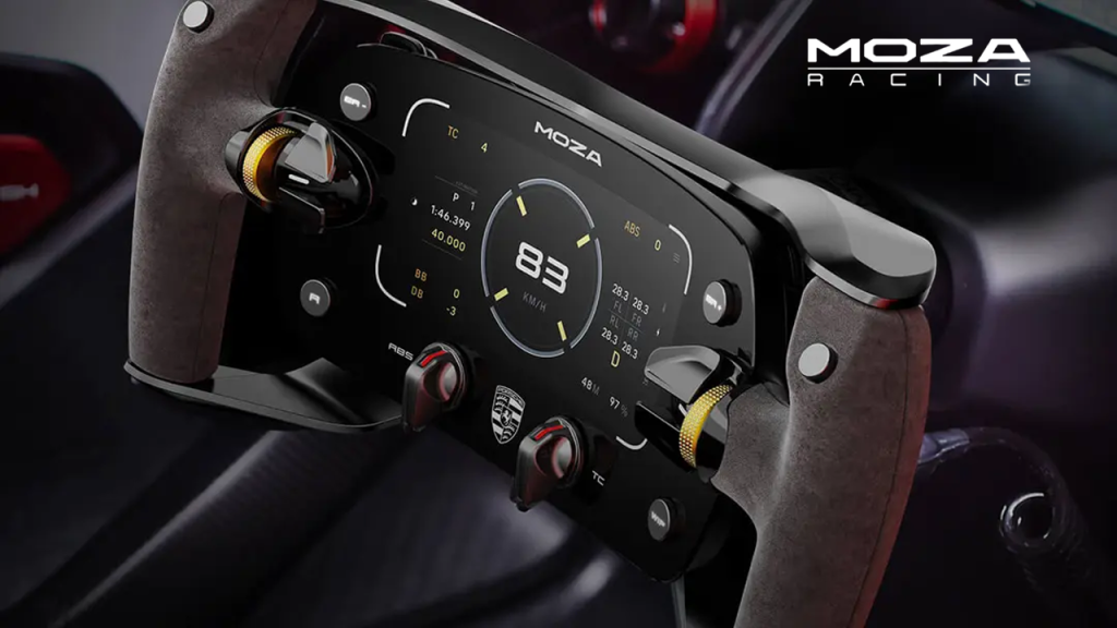 Moza racing porsche wheel