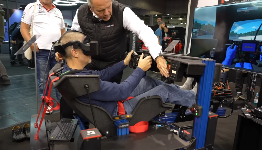 Simracing in VR, sim expo