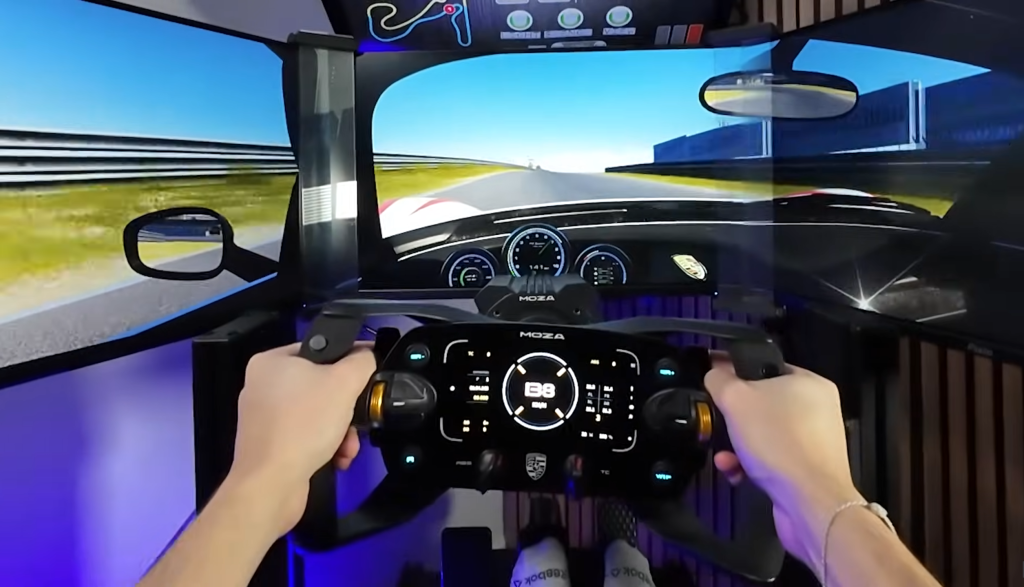 Moza Porsche Mission R Wheel