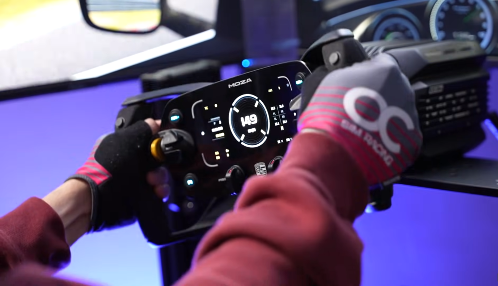 Moza Porsche Mission R Wheel