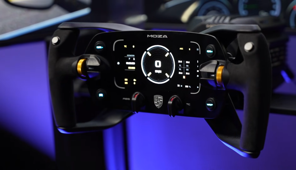 Moza Porsche Mission R Wheel