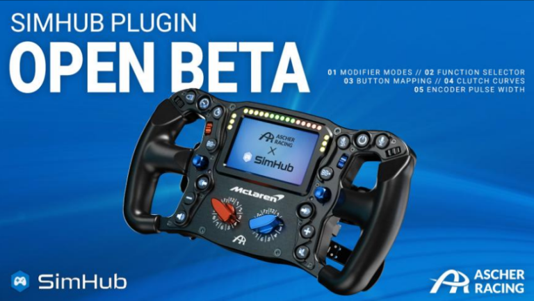 Ascher Racing Unveils New SimHub Plugin in Open Beta - OC Racing
