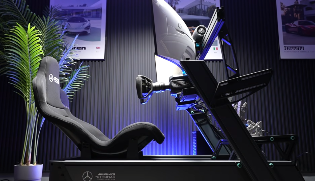 Mercedes AMG F1 cockpit