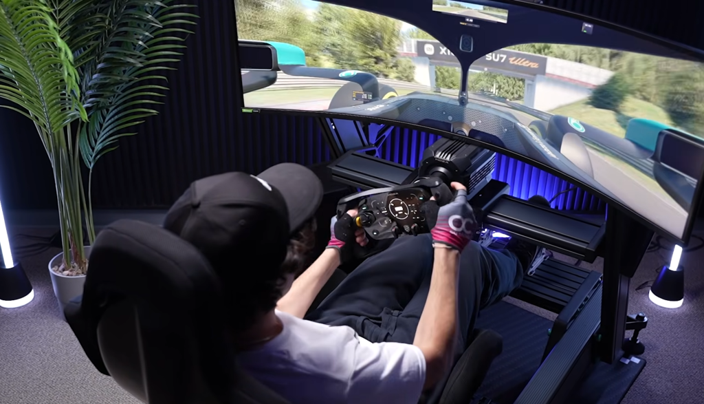 Simlab Mercedes AMG Petronas F1 Team Sim Racing Cockpit