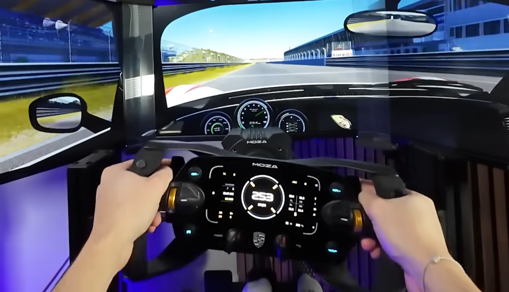 Most Underrated Sim Racing Upgrades in 2026 That Actually Improve Your Setup, Moza Porsche, Bezel free