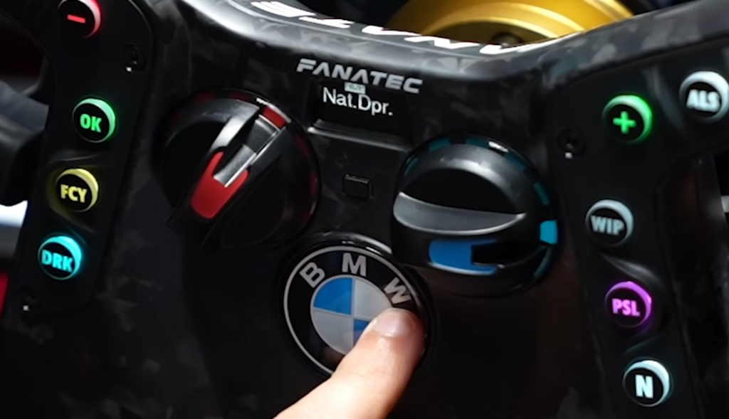 Fanatec BMW M4 GT3 Wheel