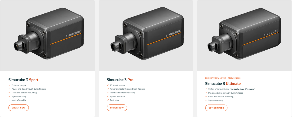 Simucube 3 Wheel Base
