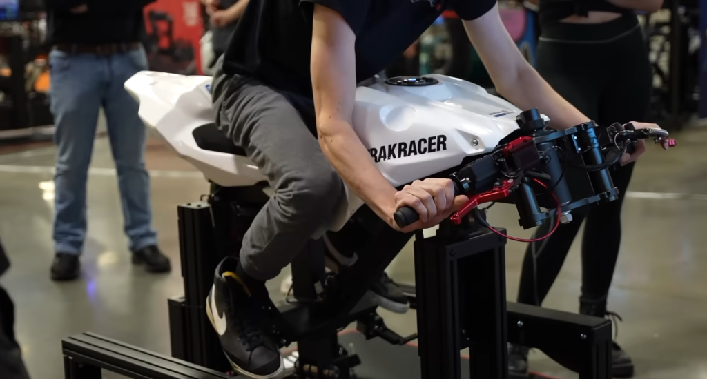Trak Racer TRZ Motorcycle Simulator