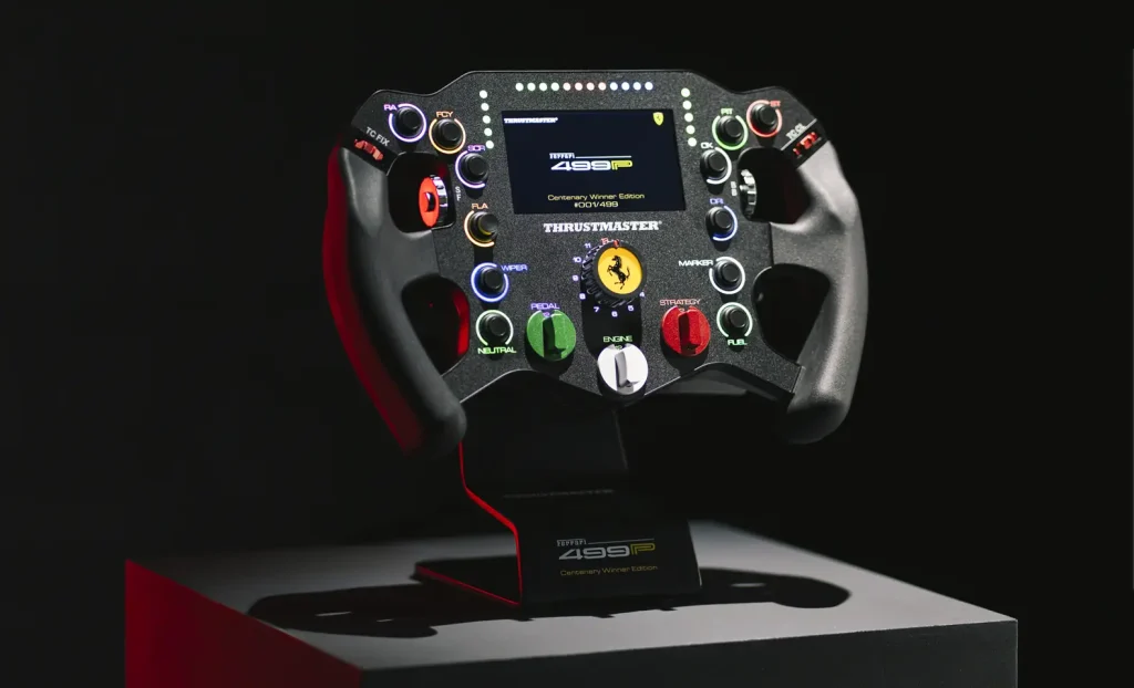 Thrustmaster Ferrari 499P Centenary Winner Edition Revealed