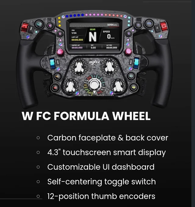 PXN Reveals New S-Series Wheel Bases and Formula Wheels at Gamescom 2026