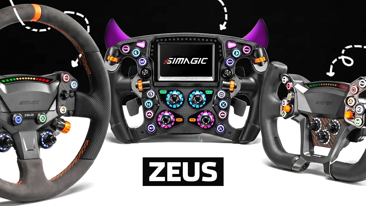 Simagic Zeus Sim Racing Wheel Ecosystem