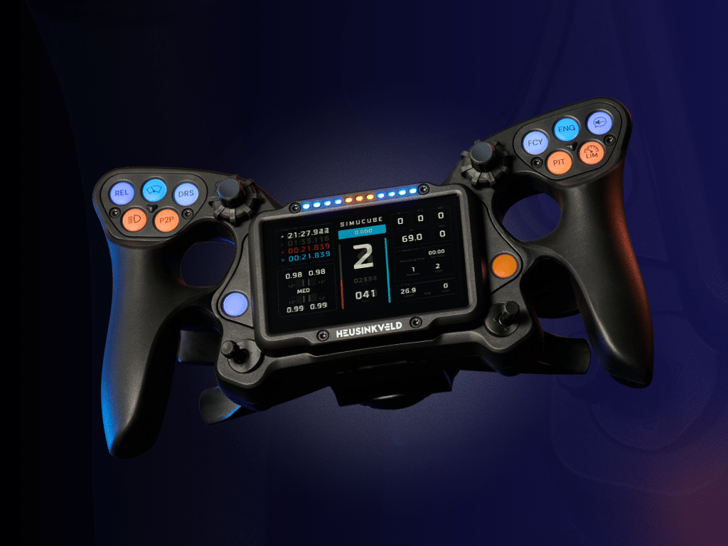 Heusinkveld Reveals One SC Wheel and Final DisplayDash at Sim Gaming Expo 2026