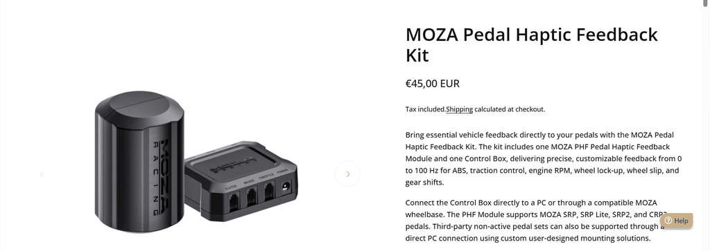 Moza PHF Pedal Haptics: Everything You Need to Know