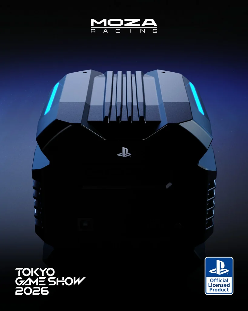 Moza Reveals Its First Official PlayStation 5 Sim Racing Hardware