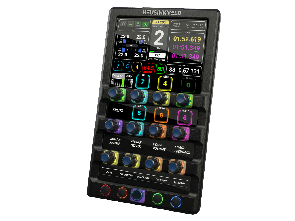 Heusinkveld Reveals One SC Wheel and Final DisplayDash at Sim Gaming Expo 2026