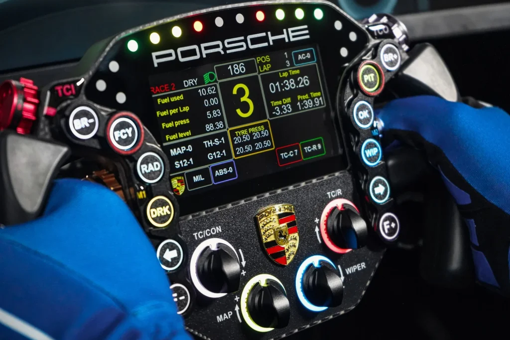 https://Sim-Lab Reveals Porsche 963 Wheel and New Hardware at Sim Gaming Expo 2026